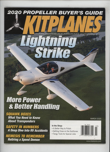 Kitplanes march 2020 lightning - kitplanes,