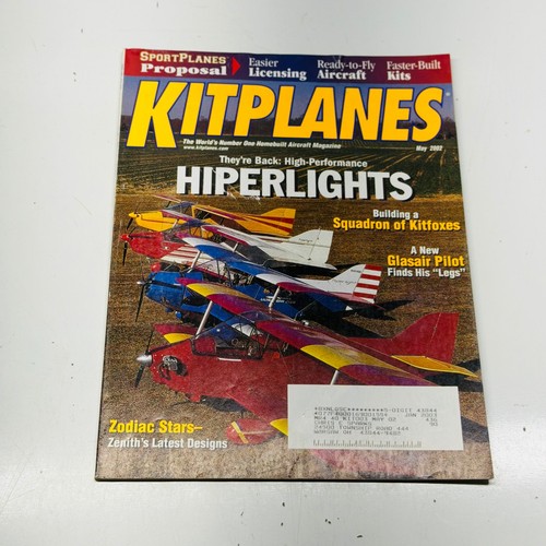 Kitplanes magazine may 2002 - kitplanes,