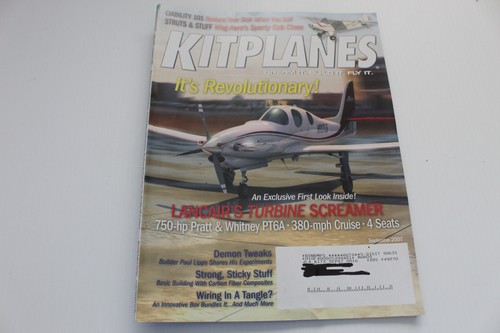 Kitplanes magazine september - kitplanes,
