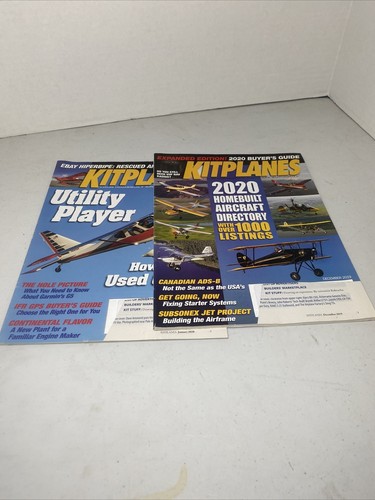 Kitplanes magazine lot - kitplanes,