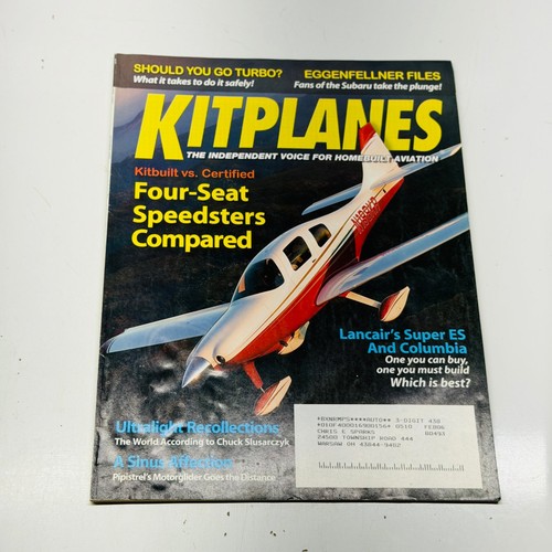 Kitplanes magazine homebuilt - kitplanes,