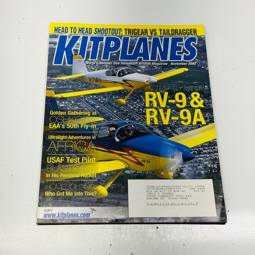 Kitplanes magazine november - kitplanes,
