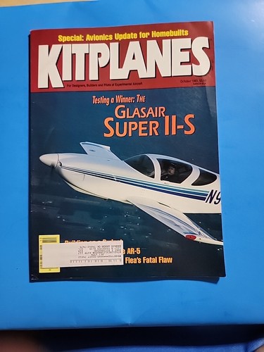 Kitplanes magazine october - kitplanes,