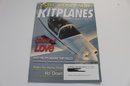 Kitplanes magazine january - kitplanes,